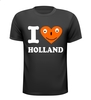 I love Holland lachend hart T-shirt