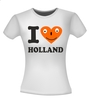 foto 4 I love Holland lachend hart T-shirt