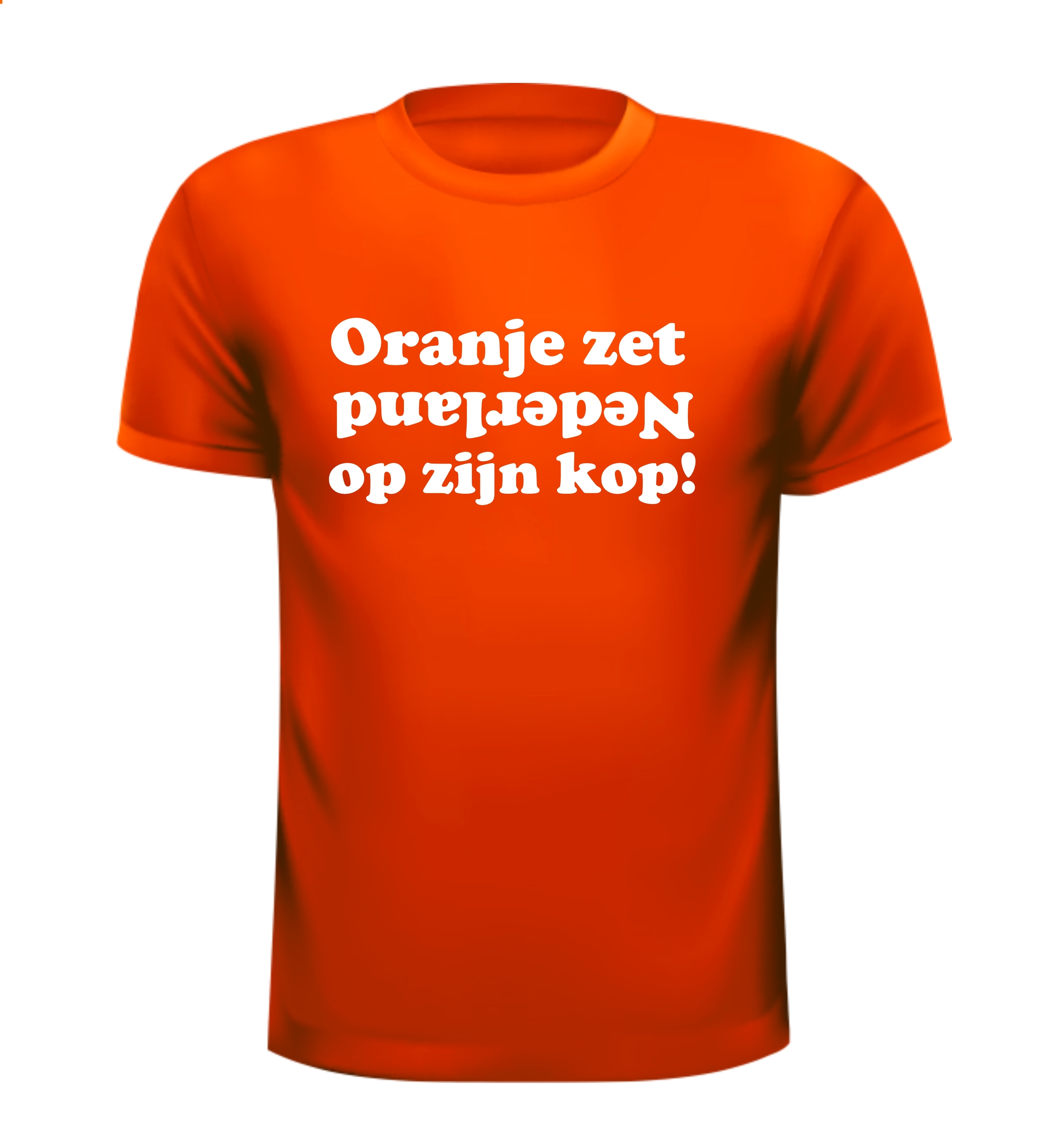 Shirtje Oranje zet Nederland op zijn kop!
