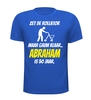 foto 3 Zet de rollator maar gauw klaar Abraham is 50 jaar t-shirt korte mouw