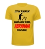 foto 8 Zet de rollator maar gauw klaar Abraham is 50 jaar t-shirt korte mouw