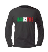 Hardstyle groen wit rood longsleeve