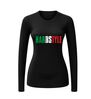 foto 5 hardstyle groen wit rood longsleeve