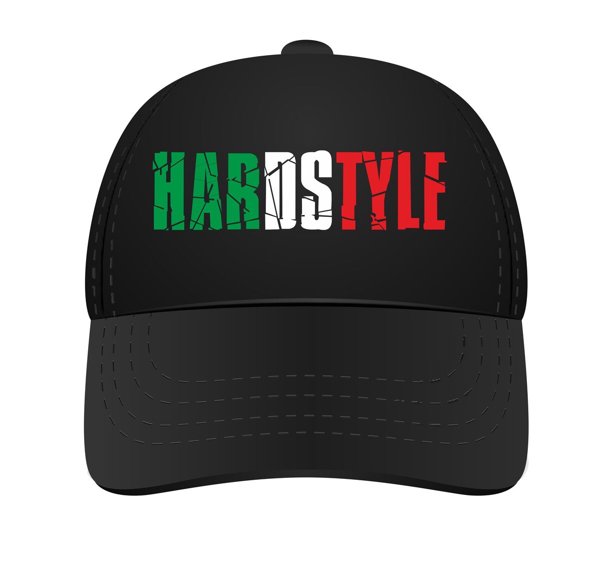 pet hardstyle groen wit rood