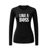 foto 5 shirt like a boss longsleeve