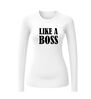 foto 6 shirt like a boss longsleeve