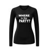 foto 5 Shirtje lange mouw where is the party?