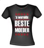 werelds beste moeder t-shirt korte mouw