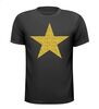 glitter ster goud t-shirt korte mouw 