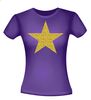 foto 4 glitter ster goud t-shirt korte mouw 