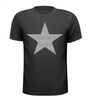 glitter zilver ster t-shirt korte mouw