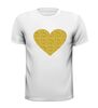 foto 13 Gouden glitter hart t-shirt voor dames en heren