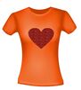 foto 10 Shirt met glitter rood hart sparkle of love