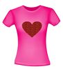 foto 12 Shirt met glitter rood hart sparkle of love