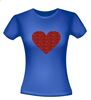 foto 6 Shirt met glitter rood hart sparkle of love