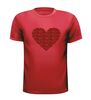 foto 7 Shirt met glitter rood hart sparkle of love