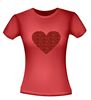 foto 8 Shirt met glitter rood hart sparkle of love