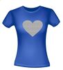 foto 6 Shirt met glitter zilveren hart stralend en stijlvol
