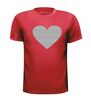 foto 7 Shirt met glitter zilveren hart stralend en stijlvol