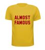 foto 3 Shirtje Almost Famous bijna beroemd glitter rode letters