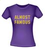 foto 4 Shirtje Almost Famous glitter goud