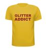 foto 3 Shirtje glitter addict met rode glitters als opdruk