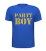 foto 3 Shirtje glitter goud party boy