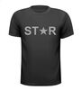 star glitter zilver t-shirt korte mouw 