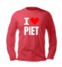 foto 3 i love piet t-shirt lange mouw