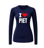 foto 7 i love piet t-shirt lange mouw