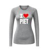 foto 8 i love piet t-shirt lange mouw