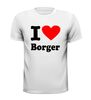 foto 3 i love Borger t-shirt korte mouw