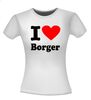 foto 4 i love Borger t-shirt korte mouw