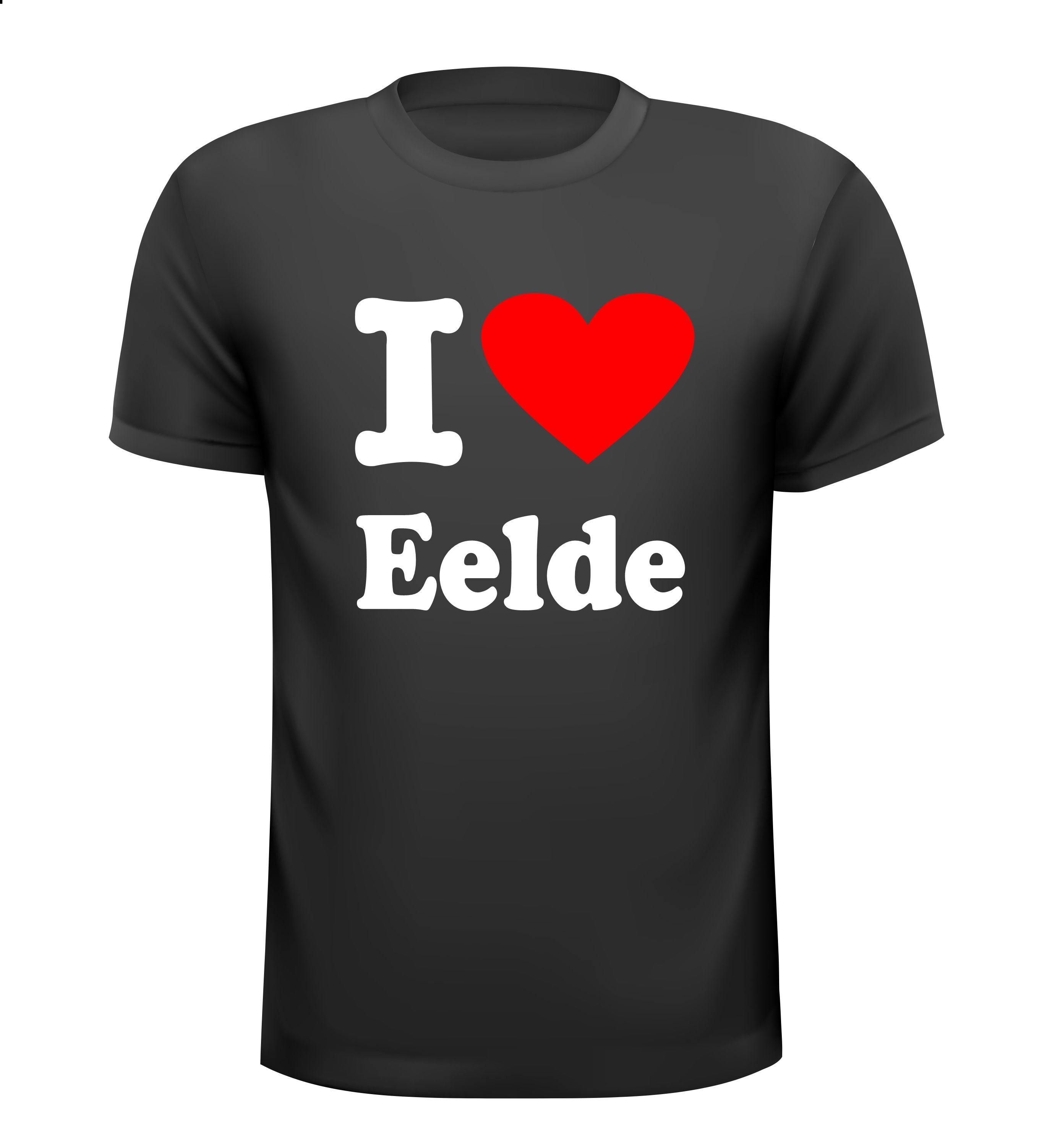 i love Eelde t-shirt korte mouw