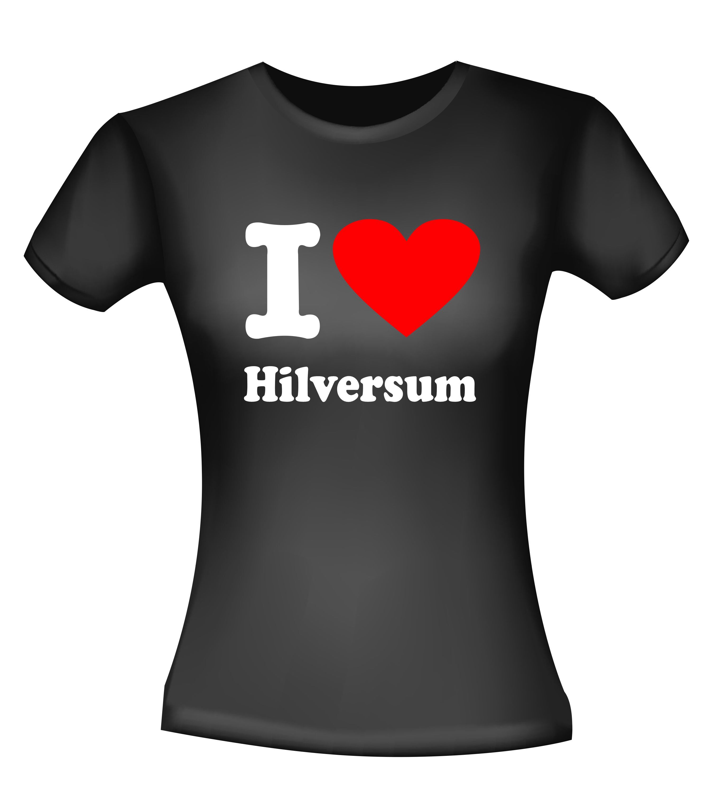 i love Hilversum t-shirt korte mouw