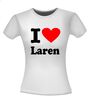 foto 4 i love Laren t-shirt korte mouw