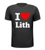 foto 1 i love Lith t-shirt korte mouw