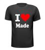 foto 1 i love Made t-shirt korte mouw