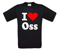 I love Oss t-shirt korte mouw