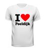 foto 3 i love Poeldijk t-shirt korte mouw