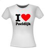 foto 4 i love Poeldijk t-shirt korte mouw