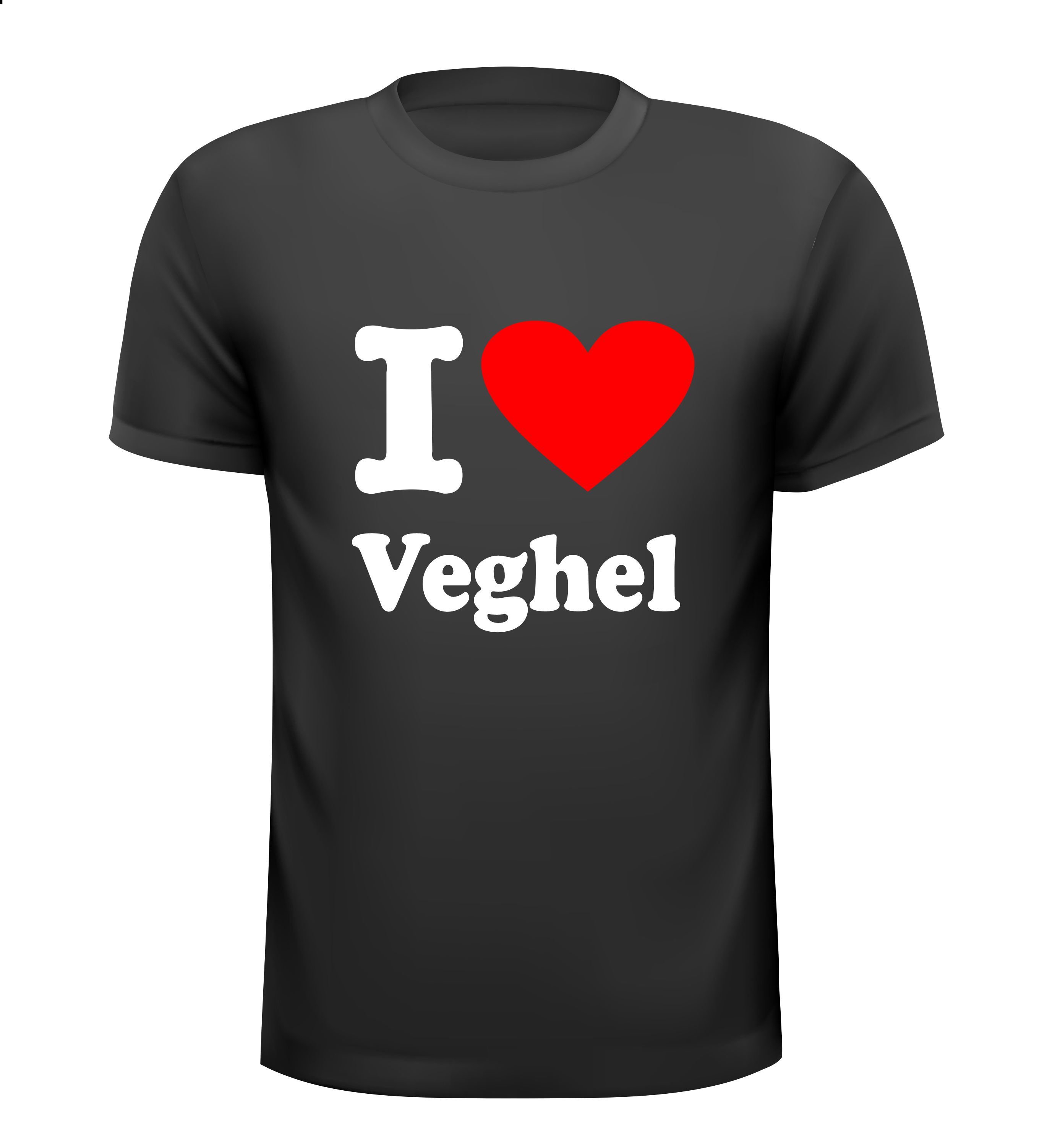 i love Veghel t-shirt korte mouw