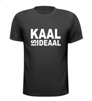 Kaal is best ideaal T-shirt korte mouw Kaal is best ideaal T-shirt korte mouw