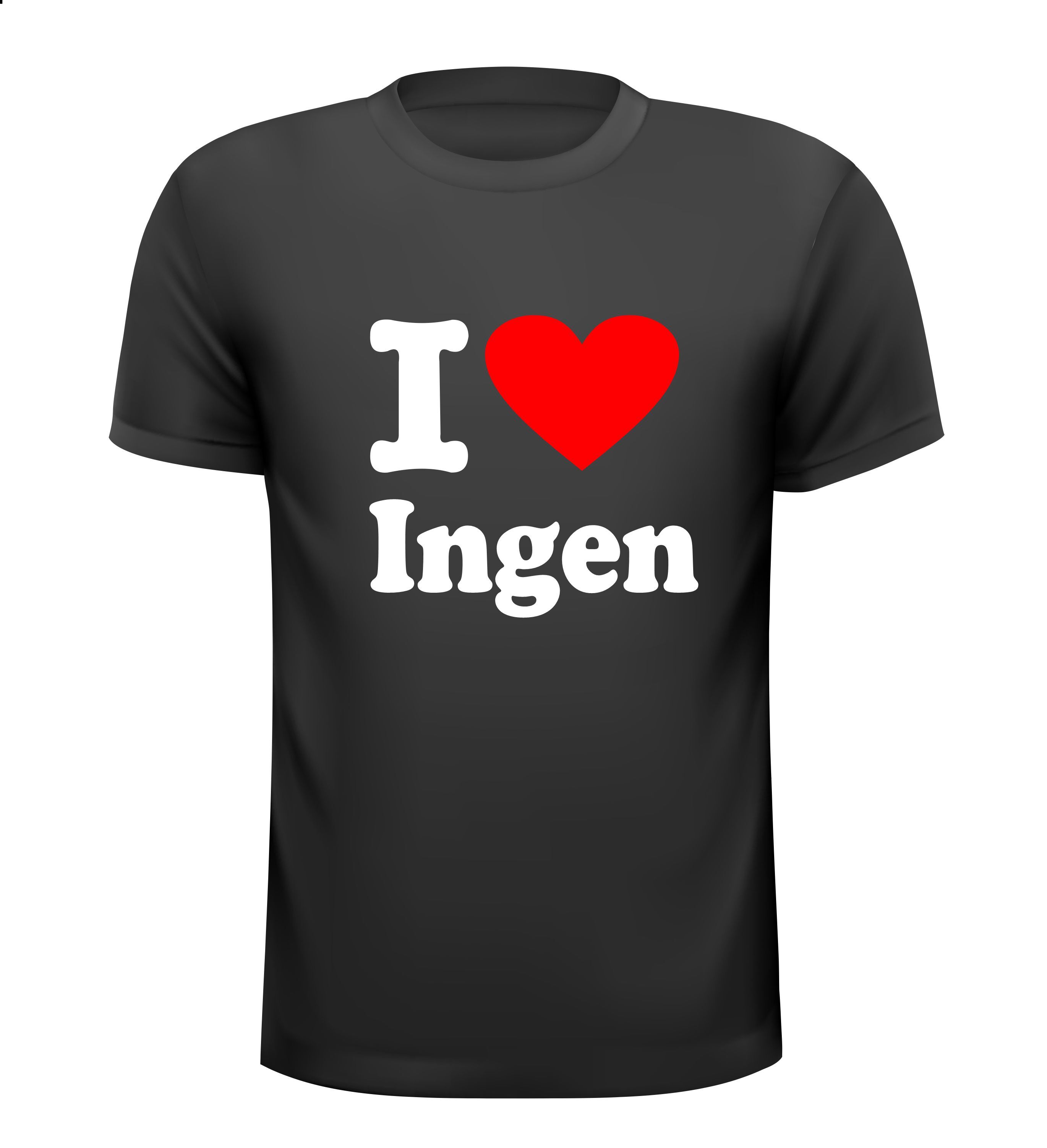 Shirtje I love Ingen