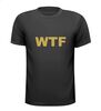 Shirtje WTF gouden glitters