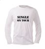 foto 4 single on tour t-shirt lange mouw
