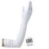 Handschoenen Lycra wit extra lang 60cm