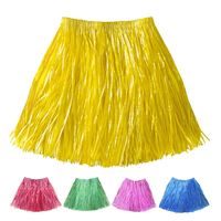 Hawaii rokje in de kleuren rose geel groen rood of blauw Hawaii rokje in de kleuren rose geel groen rood of blauw