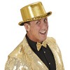 foto 2 Hoge hoed goud met pailletten beslag