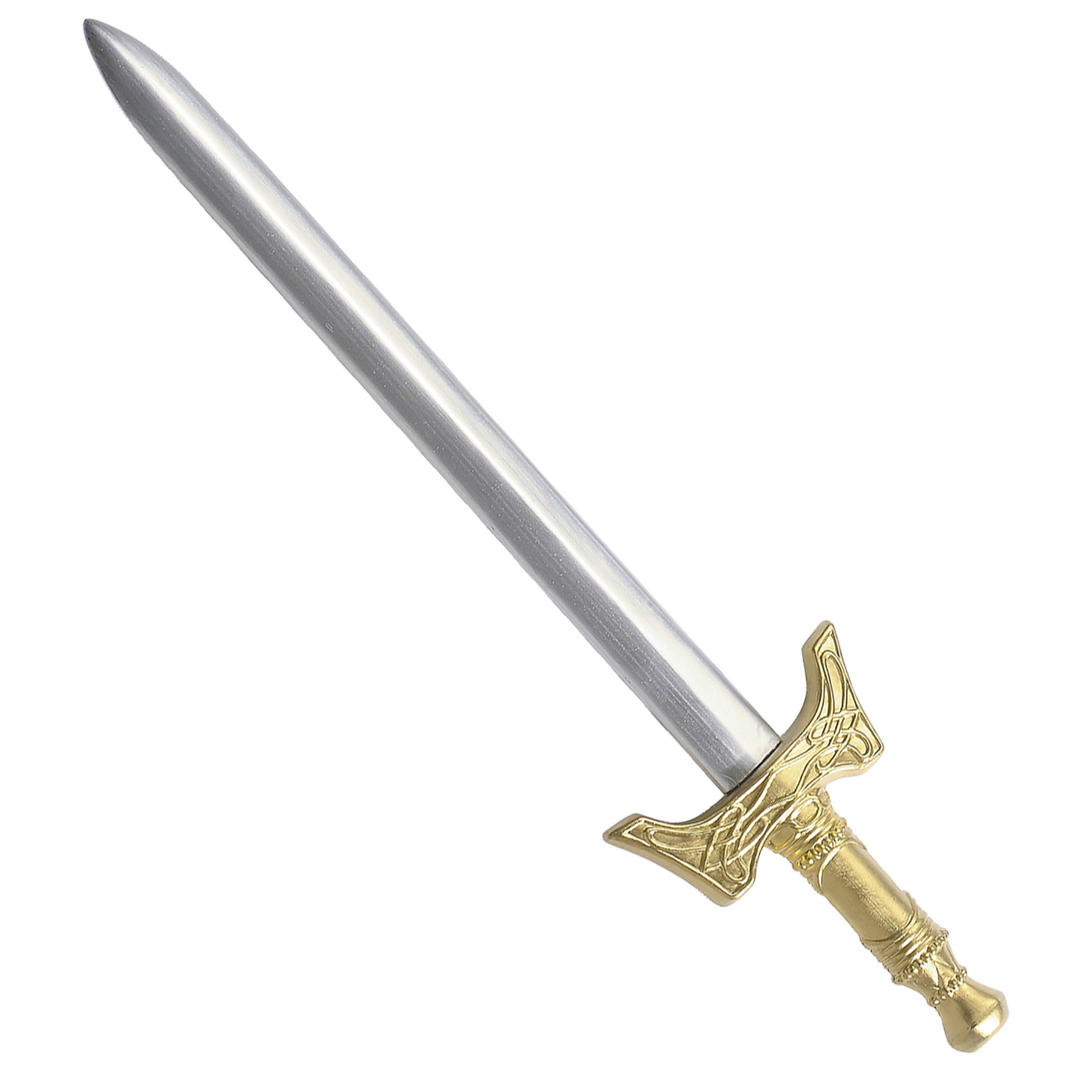 Metaal zwaard voor ridder of koning lengte 68 cm